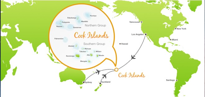 Cook Islands Map
