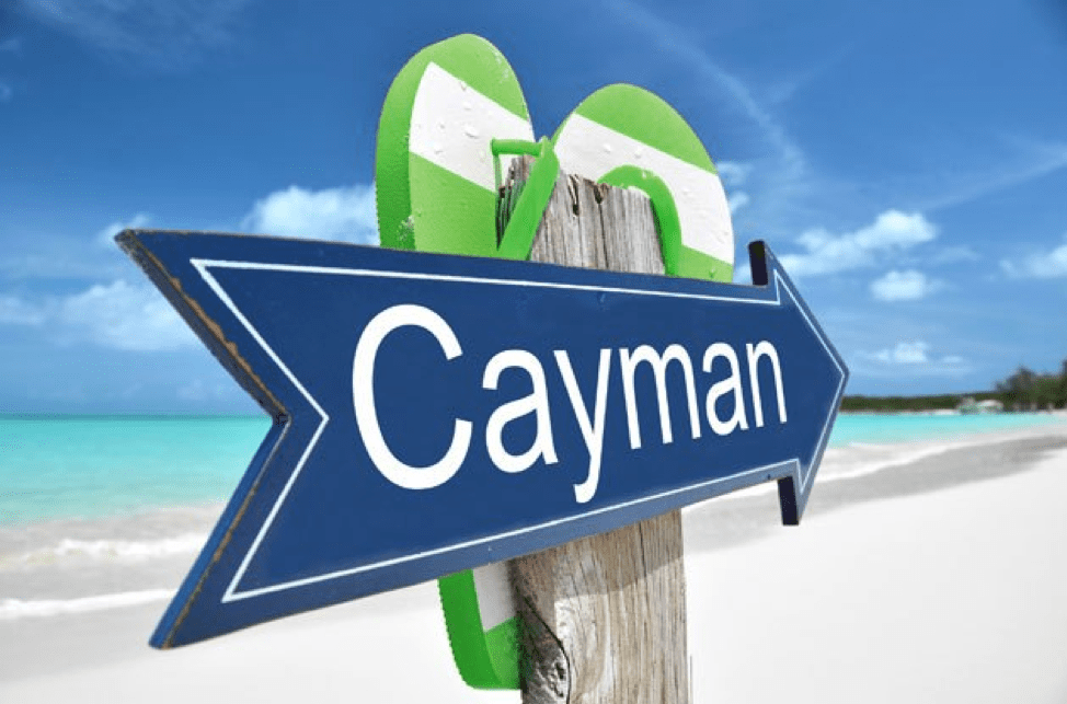 Cayman Beach Sign