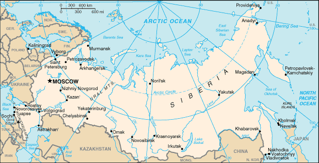 Russian Map